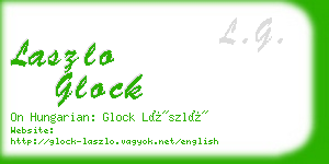 laszlo glock business card